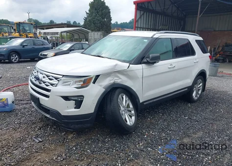 2019 Ford Explorer Xlt из США, поврежденный, VIN 1FM5K8D81KGA36185